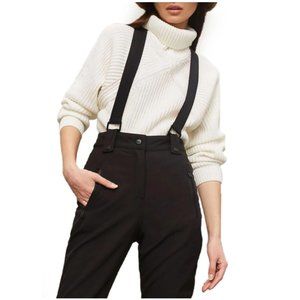 Top Shop SNO Ace Suspender Black Ski Pants